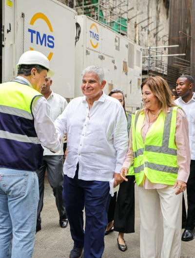 foto de portada de la publicación Presidente Mulino inspeccionó avance del túnel bajo el Canal, anunció mano dura contra el narcotráfico y destacó logros económicos del país