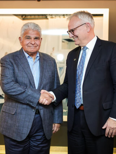 foto de portada de la publicación Presidente Mulino sostiene encuentro con director del Comité Noruego del Nobel de la Paz 2025