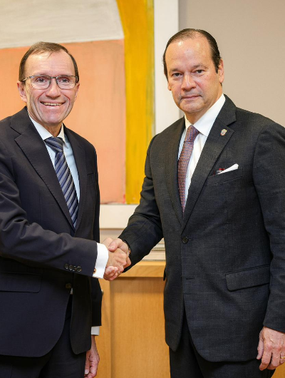 foto de portada de la publicación Canciller de Noruega agradece a Panamá por apoyo marítimo y posición a favor de la paz mundial