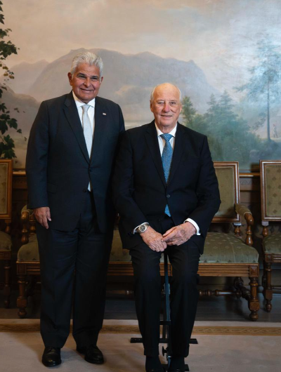 foto de portada de la publicación El rey de Noruega felicita a Panamá, Argentina, Ecuador y Paraguay por ser pilares de la democracia en Latinoamérica