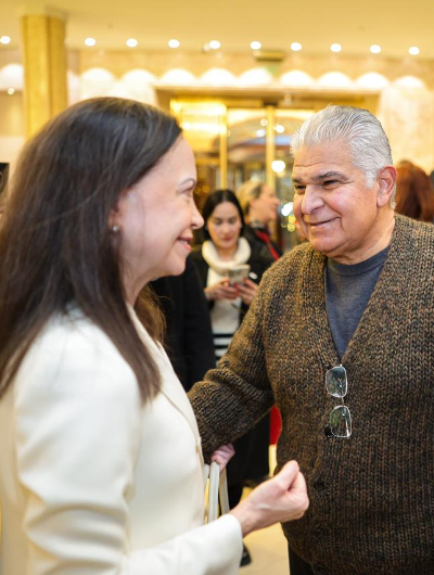 foto de portada de la publicación María Corina Machado sostiene encuentro con el Presidente de Panamá y le agradeció por su apoyo “extraordinario”