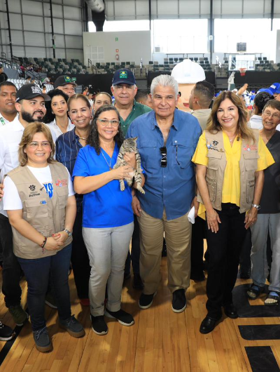 foto de portada de la publicación Misión Patitas llega a 20 mil esterilizaciones y presidente Mulino visita futura clínica veterinaria para Chiriquí