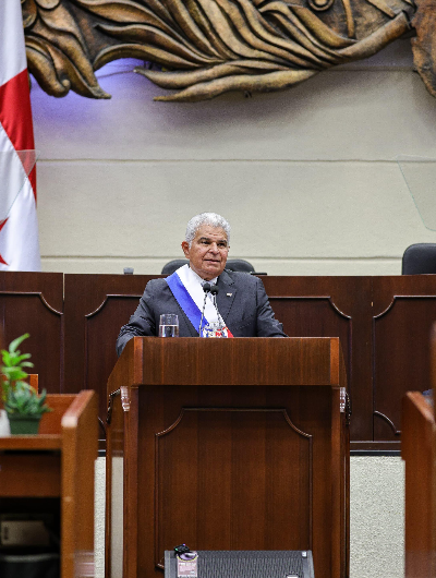 foto de portada de la publicación Informe a la Nación del excelentísimo señor José Raúl Mulino, presidente de la República de Panamá