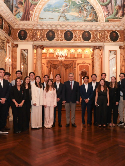 foto de portada de la publicación Ministro Orillac recibe a estudiantes líderes del Tecnológico de Monterrey