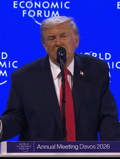 foto de portada de la publicación Mulino participa como Jefe de Estado en la conferencia de Donald Trump en el Foro Económico Mundial en Davos