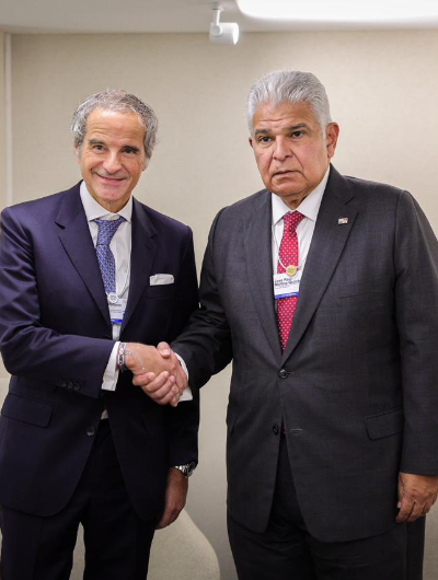 foto de portada de la publicación Agencia Internacional de Energía Atómica promete asistencia técnica a Panamá tras reunión con el presidente Mulino