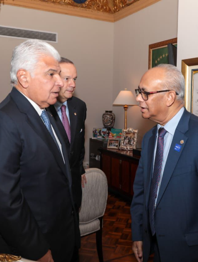 foto de portada de la publicación Mulino y el Secretario General de la OEA coinciden en impulsar iniciativas democráticas que promuevan la estabilidad de cada país