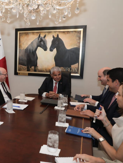 foto de portada de la publicación Grupo BID reafirma respaldo a la estabilidad macroeconómica de Panamá, durante reunión Mulino - Goldfajn