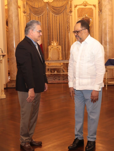 foto de portada de la publicación Orillac recibe al ministro de Justicia de República Dominicana, Antoliano Peralta Romero