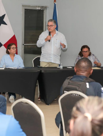 foto de portada de la publicación Ministro Orillac coordina plan de optimización del agua con la Junta Técnica de Veraguas