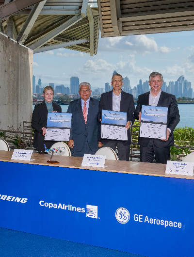 foto de portada de la publicación Mulino: acuerdo Copa-Boeing-GE Aerospace impulsa la estrategia turística nacional