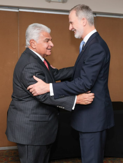 foto de portada de la publicación Mulino sostiene reunión con el rey de España, quien prometió consolidar la cooperación a favor de Panamá