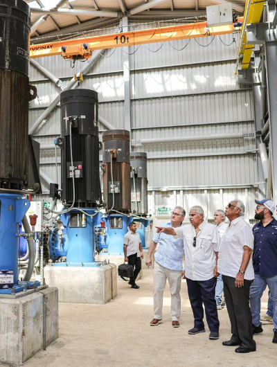 foto de portada de la publicación En una primera etapa 23 mil personas se benefician de agua potable en Sabanitas