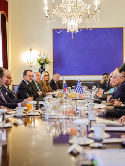 foto de portada de la publicación Mulino y Presidente de Grecia se unen en favor del comercio mundial
