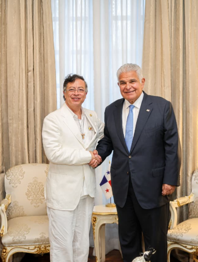 foto de portada de la publicación Presidentes Mulino y Petro apuestan a profundizar cooperación bilateral