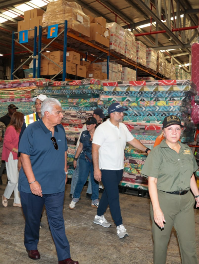 foto de portada de la publicación Presidente Mulino sostiene videollamada con rescatistas panameños enviados para salvar vidas en Venezuela
