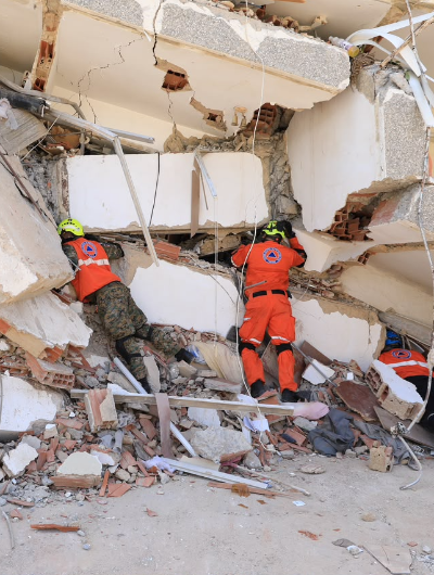 foto de portada de la publicación Equipo de Búsqueda y Rescate Urbano del BCBRP mantiene operaciones en zonas afectadas por el terremoto en Venezuela