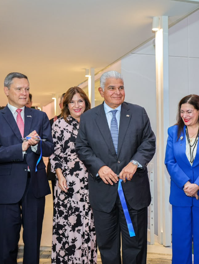 foto de portada de la publicación Presidente Mulino participa en inauguración del Edificio Tolerancia, en el Museo de la Libertad y los Derechos Humanos