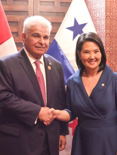 foto de portada de la publicación Mulino participa en la toma de posesión de Keiko Fujimori, quien promete recuperar la economía, la transparencia y la seguridad de los peruanos
