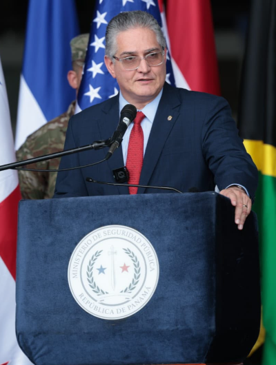foto de portada de la publicación Ministro Orillac enfatiza la importancia de la cooperación en seguridad, durante el inicio de los ejercicios Panamax 2026
