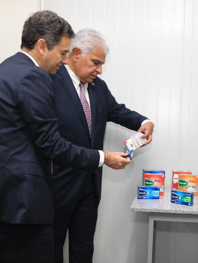 foto de portada de la publicación Presidente Mulino visita planta de medicamentos en Juan Díaz que expandirá sus operaciones en Panamá y generará más de 100 nuevos empleos