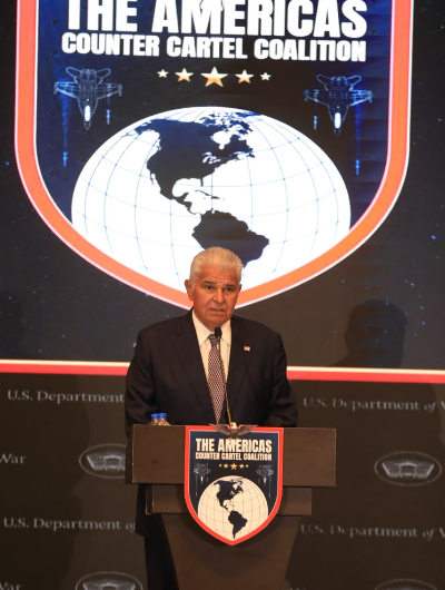 foto de portada de la publicación Presidente Mulino insta a países del hemisferio a combatir de forma coordinada la amenaza del narcotráfico