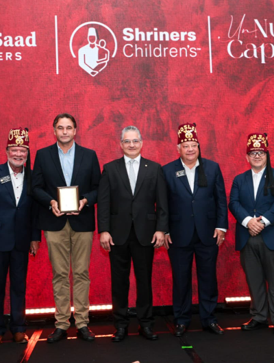 foto de portada de la publicación Ministro Orillac destaca labor de Abou Saad Shriners en favor de la niñez