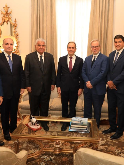 foto de portada de la publicación Presidente Mulino recibe a delegación de la Comunidad Judía de Panamá con motivo del Año Nuevo hebreo
