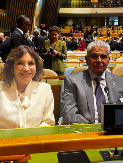 foto de portada de la publicación Presidente Mulino y la Primera Dama participan de inauguración de la Asamblea de la ONU