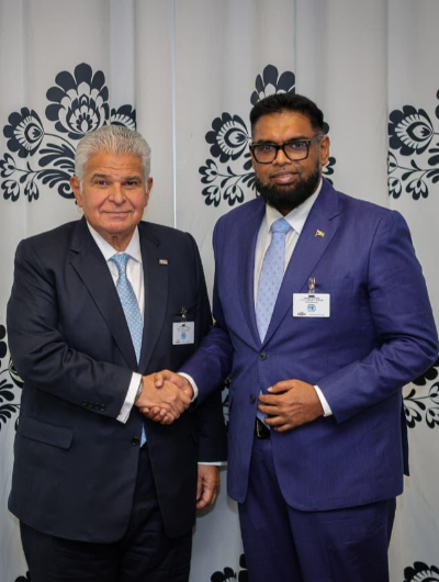 foto de portada de la publicación Encuentro Mulino- Irfaan Ali: Guyana muestra interés en adherirse al Tratado de Neutralidad del Canal