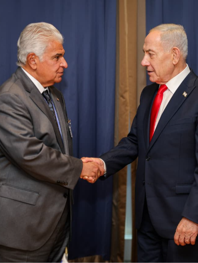 foto de portada de la publicación Netanyahu promete a Mulino cooperar con Panamá en tecnología, inteligencia artificial y comercio, durante encuentro de líderes de América Latina