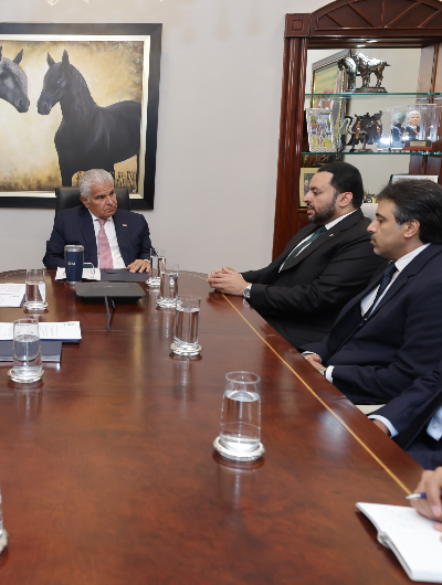 foto de portada de la publicación Presidente Mulino recibe a altos delegados del Estado de Qatar