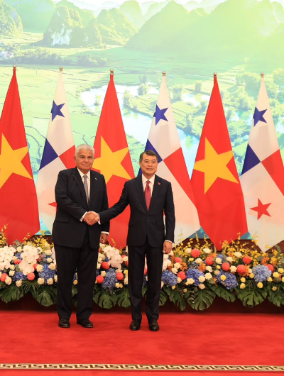 foto de portada de la publicación Vietnam manifiesta interés en la Zona Libre de Colón: encuentro Mulino - Primer Ministro Le Minh Hung