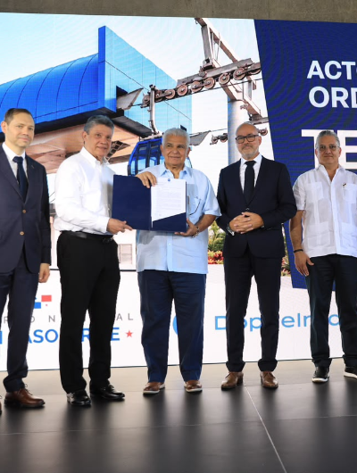 foto de portada de la publicación Presidente Mulino cumple con la capital y San Miguelito, al entregar orden de proceder para el proyecto de teleférico
