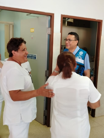 foto de portada de la publicación CSS verifica avances en la recuperación de servicios de salud en Azuero tras el sismo