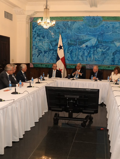 foto de portada de la publicación Presidente Mulino se reúne con CEO de empresas interesadas en explorar oportunidades de mercado en Panamá