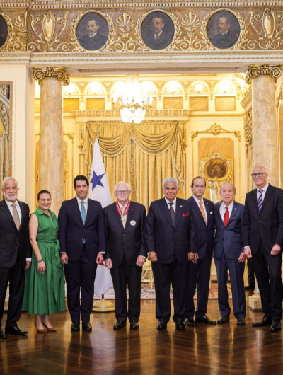 foto de portada de la publicación Presidente Mulino recibe a junta de asesores del Canal de Panamá, con miras al desarrollo de proyectos estratégicos