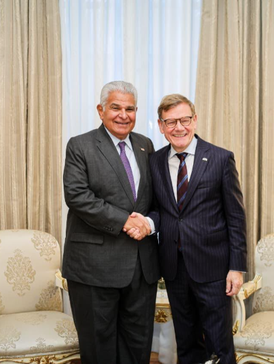 foto de portada de la publicación Presidente Mulino se reúne con el ministro de Relaciones Exteriores de Alemania para estrechar lazos de cooperación en temas de seguridad, combate al crimen organizado y comercio