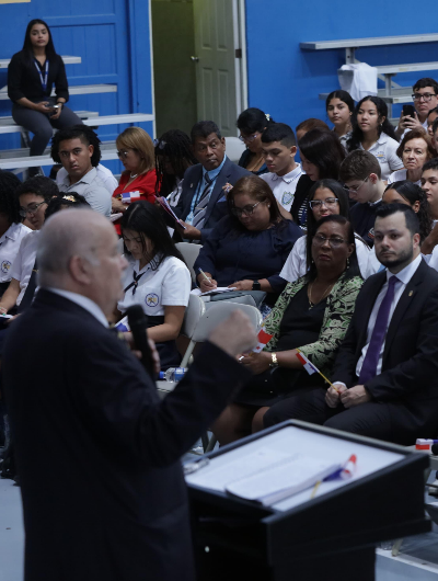 foto de portada de la publicación Sepresac y Cable & Wireless inician jornada de inducción para el Concurso Nacional de Oratoria 2025
