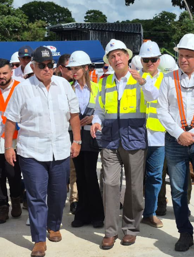 foto de portada de la publicación Presidente Mulino inspecciona trabajos de rescate y avances del nuevo puerto multimodal que reactivará la economía de Puerto Armuelles