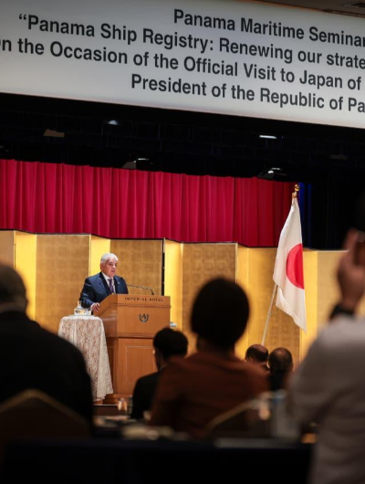 foto de portada de la publicación Mulino se reúne con dueños de barcos de Japón con miras a consolidar el abanderamiento panameño