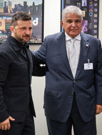 foto de portada de la publicación Mulino pidió a Zelensky que promueva la adhesión de Ucrania al tratado de neutralidad del Canal de Panamá