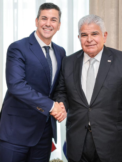 foto de portada de la publicación Panamá y Paraguay se comprometen a impulsar la integración bilateral y regional
